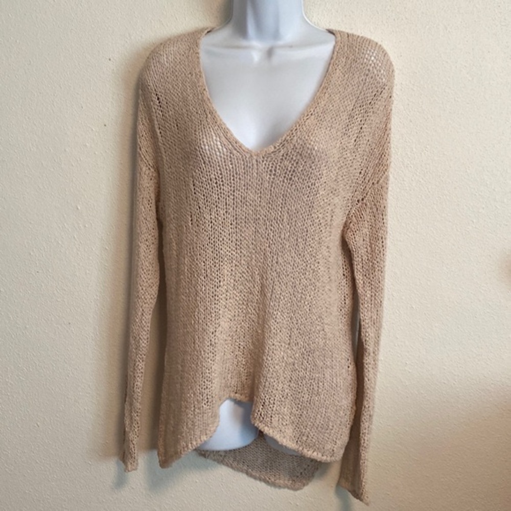 Helmut Looped Cotton Asymmetrical Pullover